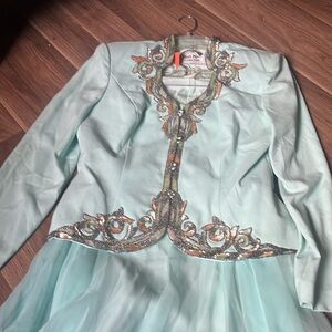 Nah Nah collection skirt and blazer team color size 12